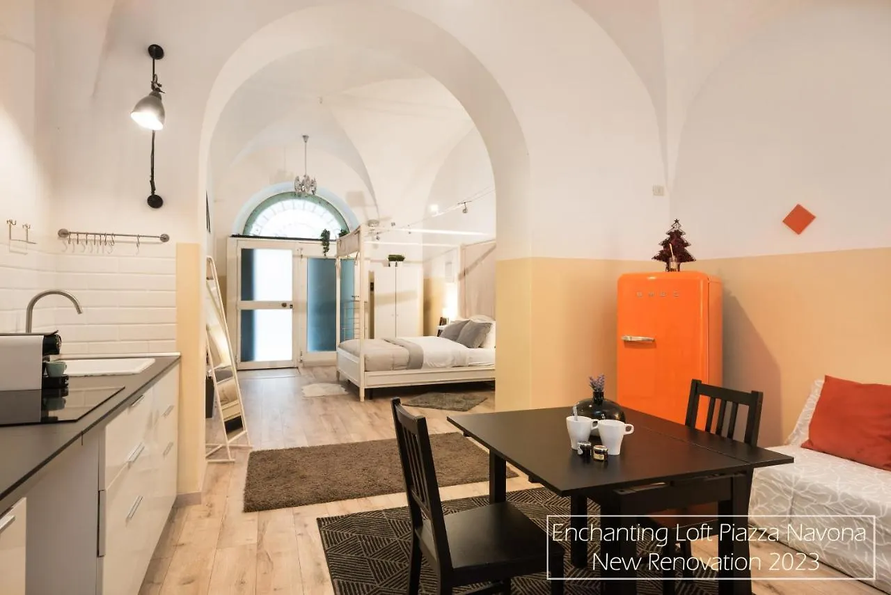 Loft Deluxe Navona Lägenhet Rom