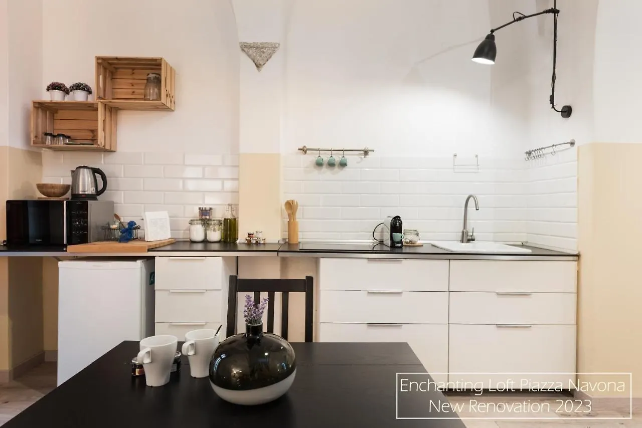Loft Deluxe Navona Lägenhet Rom